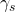 \gamma_s