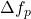 \Delta f_p